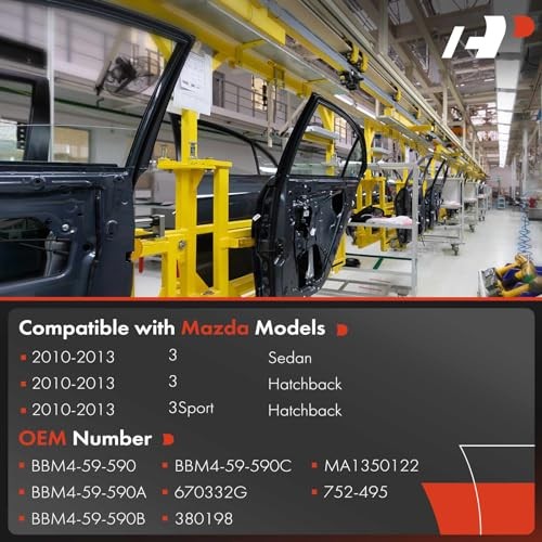 Electric Power Window Regulator Without Motor Compatible Front Driver Side