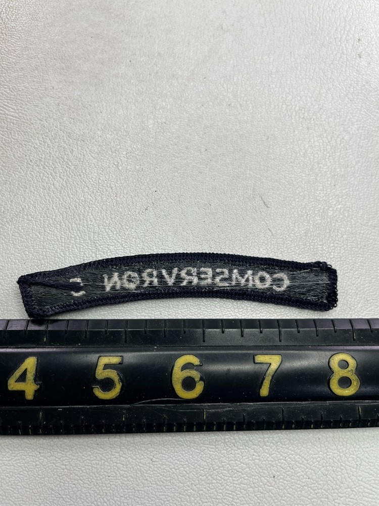 US NAVY COMSERVRON 5 Commander Service Squadron Tab Patch UIM (Military) M032