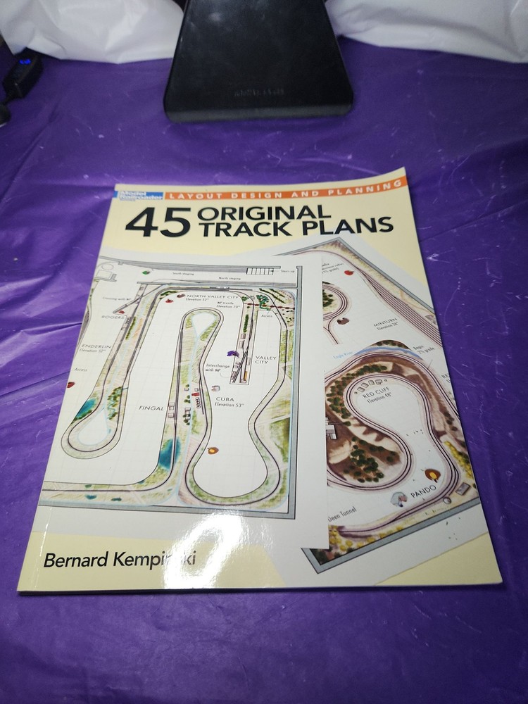 Model Railroader 45 Track Plans Bernard Kempinski