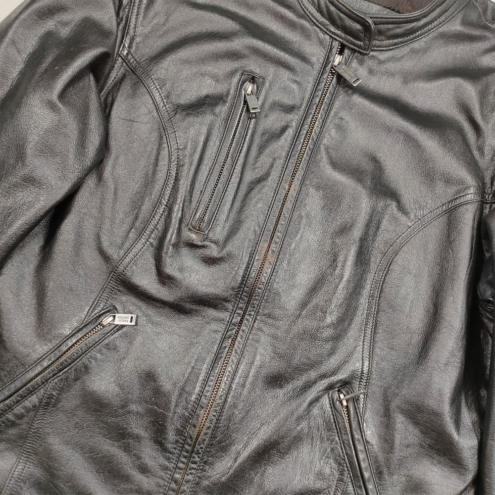 Harley Davidson Leather Jacket, Women’s L size