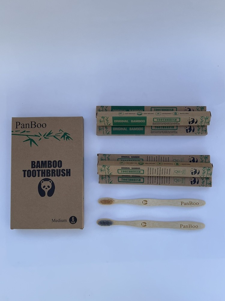 bamboo toothbrush medium
