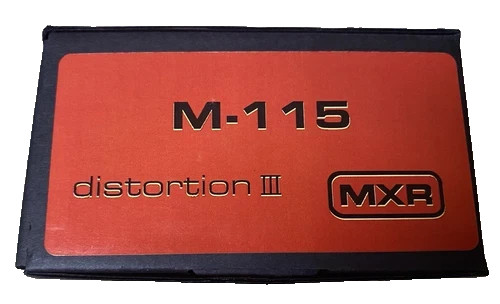 MXR M115 Distortion III Pedal