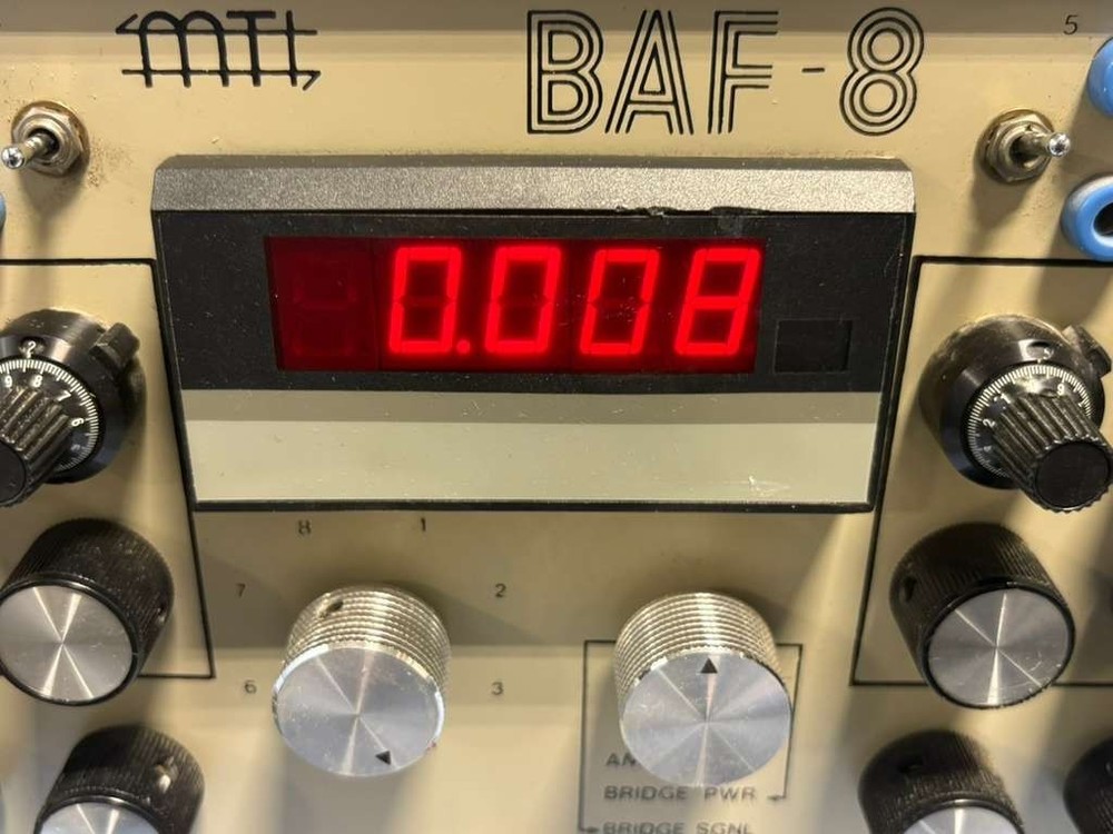 MTI Measurements Technology Inc. Lab Test Multi-Channel Analyzer Model BAF-8