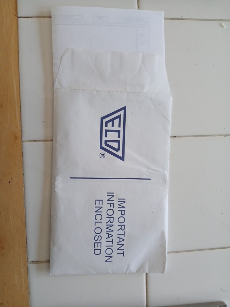 ECD V-MOLE Thermal Profiler With Yellow Jacket And Paperwork