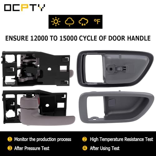 Door Handles Interior Front Rear Driver Left Passenger Right Side Replacement