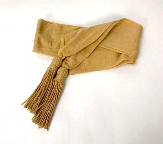 Wool Sash - Buff Color - Reenactment