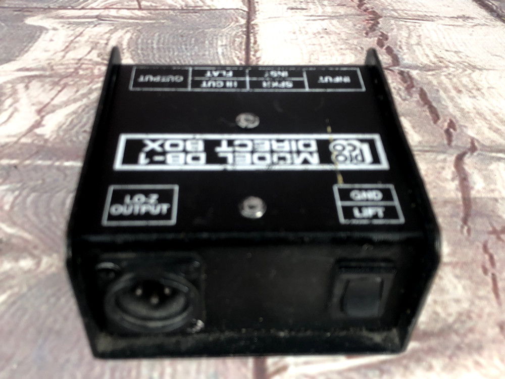 Pro Co Model DB-1 Direct Box Made in USA
