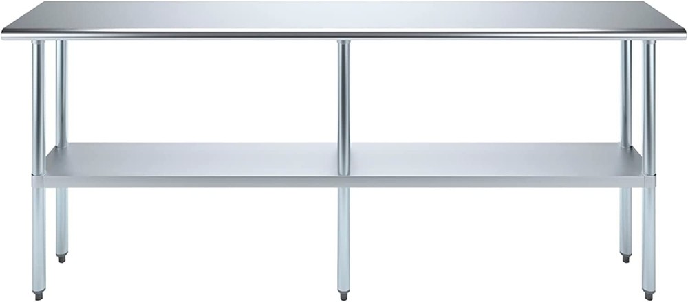 Stainless Steel Food Prep Work Table 14”x84”