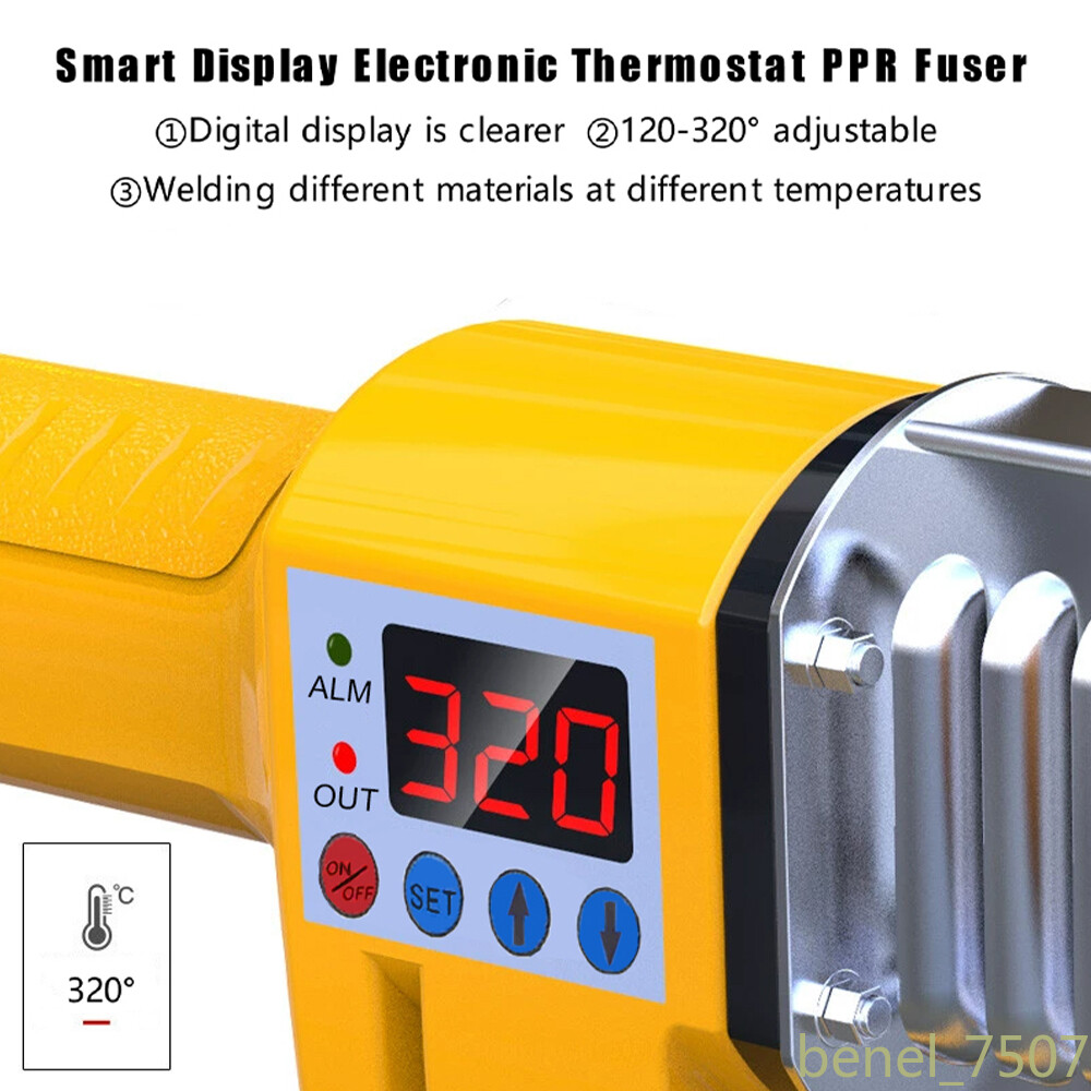 800W Plastic Pipe Welding Machine Professional Hot Melt Tool Pipe Welding Tools