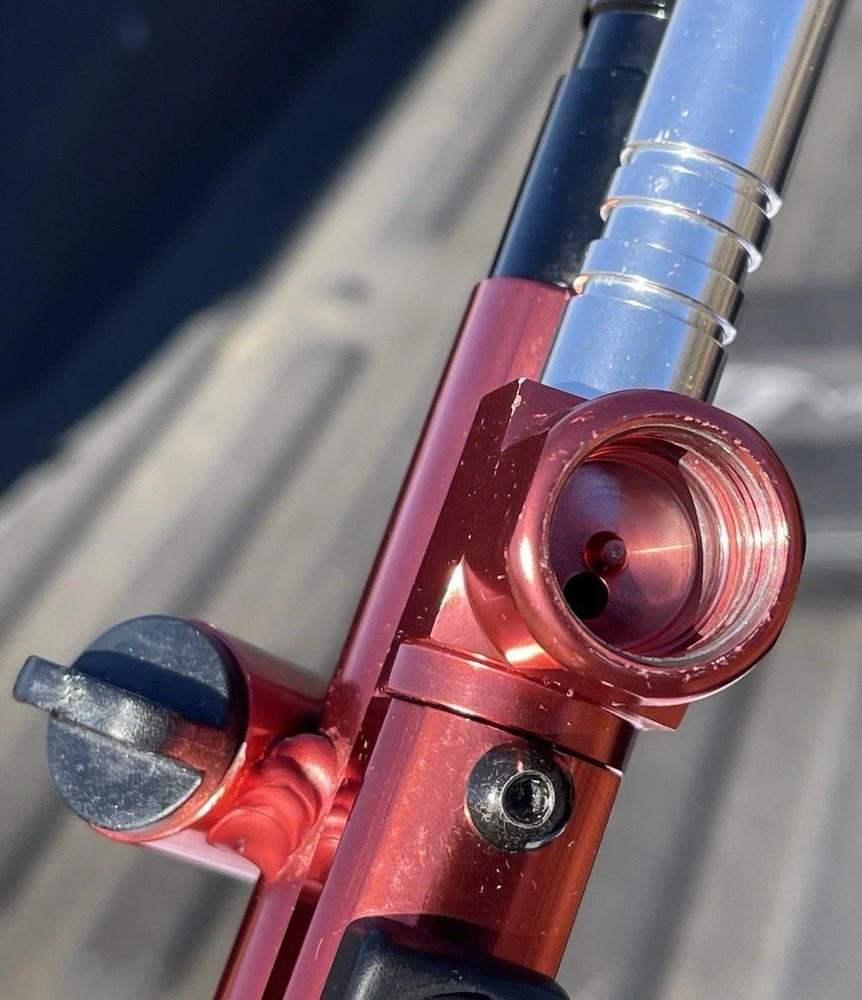 Spyder Compact Deluxe Paintball Gun, Semi-Automatic, Cal. 68, Red Java Edition