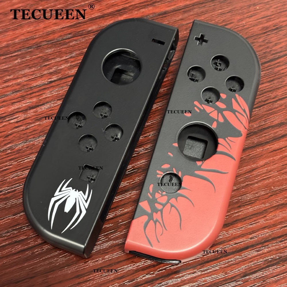 Spider Theme Replacement Housing Shell for Nintendo Switch NS/OLED Joy-Con DIY