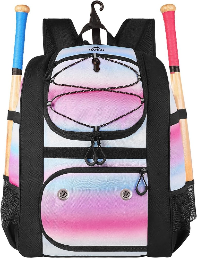 Softball Bag, Lightweight Baseball Backpack with Shoe Compartment, Baseball B...
