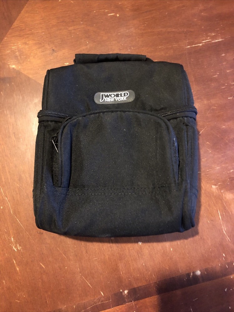 JWORLD Lunch Bag. Black