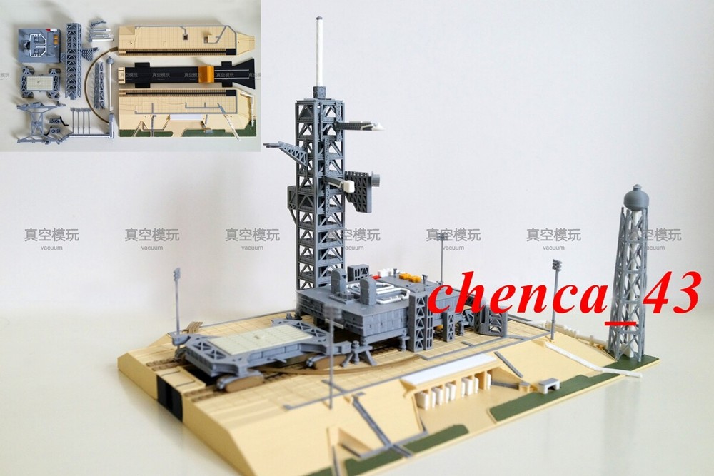 1/700 Scale LC-39A Launch Site Model 3D Build Painted Space Shuttle Model Base
