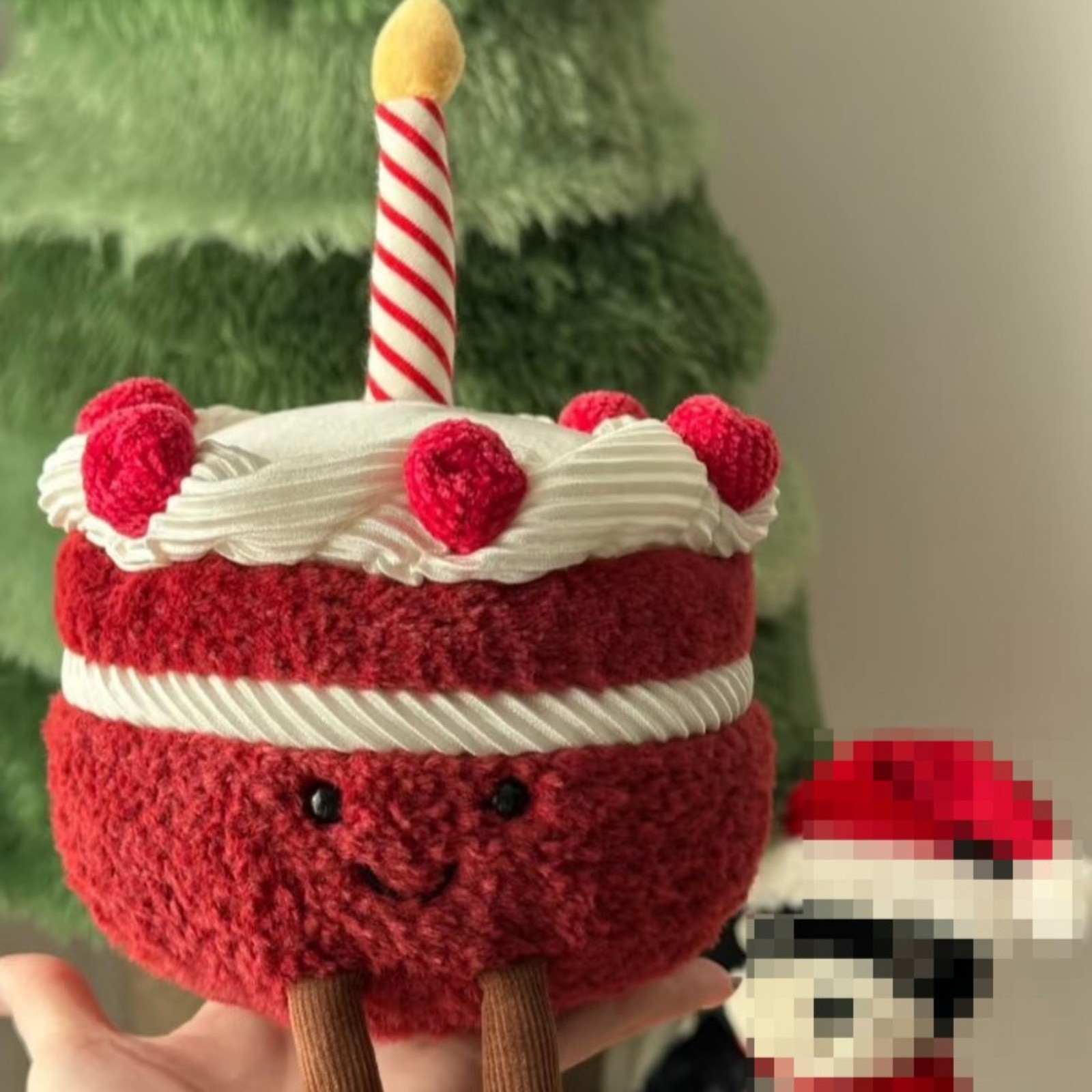 Jellycat Cute Red Amuseables Cheri Cake Food Plush Soft Stuffed Plush Toy Gift