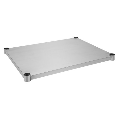 Stainless Steel Table Lower Shelf Under Shelf Rectangular Work Table Adjustable
