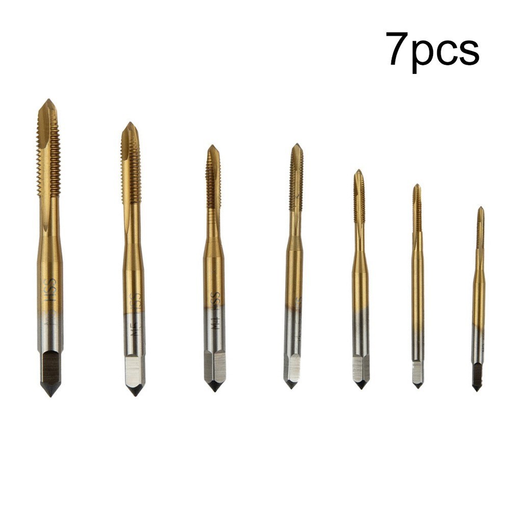 Thread Taps Hand Tool HSS High Temperature M2-M6 Machine Screw Tapping