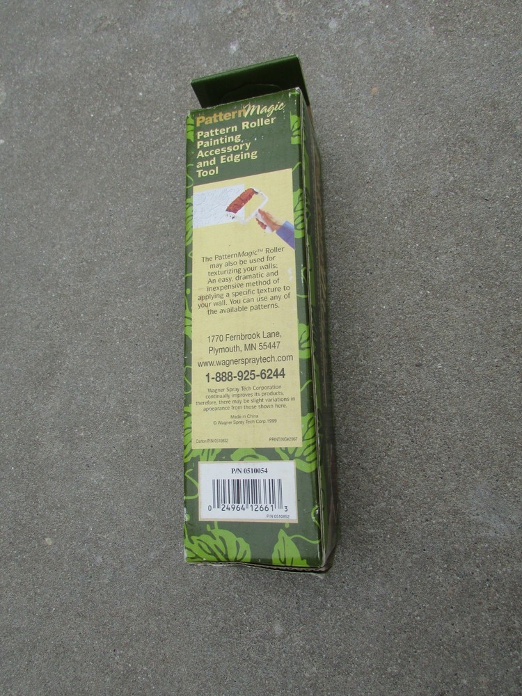 Pattern Magic Wagner Wall Effects SOUTHWEST Design Roller & Edging Tool Paint