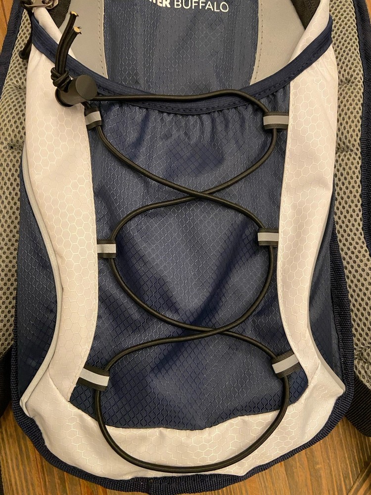Water Buffalo Blue Hiking Biking Running 2L Hydration Backpack - SHELL ONLY