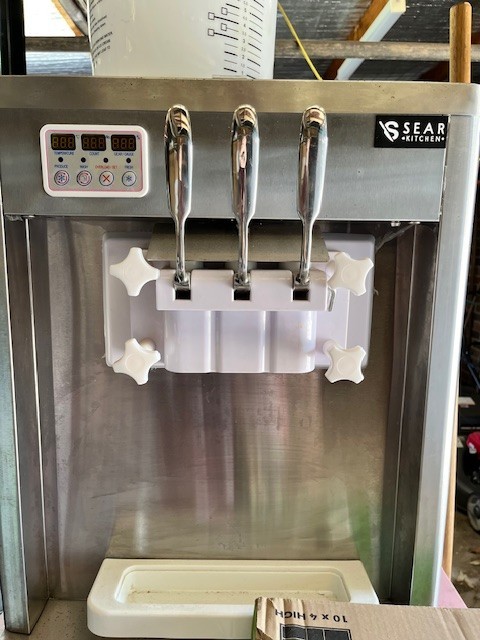 soft serve ice cream machine counter top