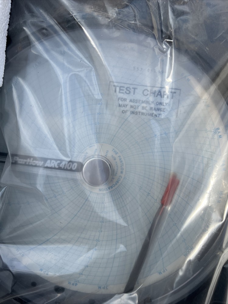 Arc4100 Graphing Circular Recorder Lab Partlow Arc 4100 Chart Chart Plate Paper