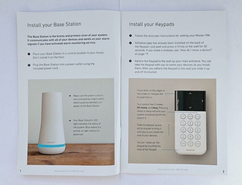 Simplisafe Setup Guide Manual Only