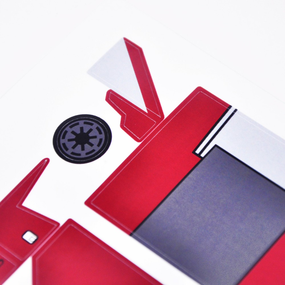 Replacement sticker for set 7675 Precut sticker