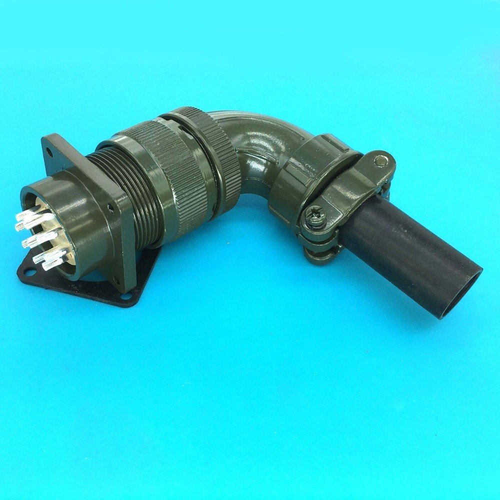 9-Pin Right Angle Encoder servo motor Aviation plug connector MS3102 3106A20-16S