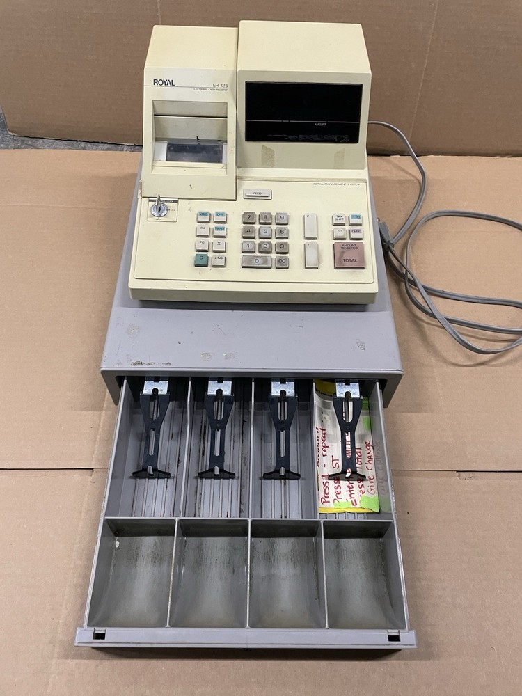 Royal ER 125 Cash Register