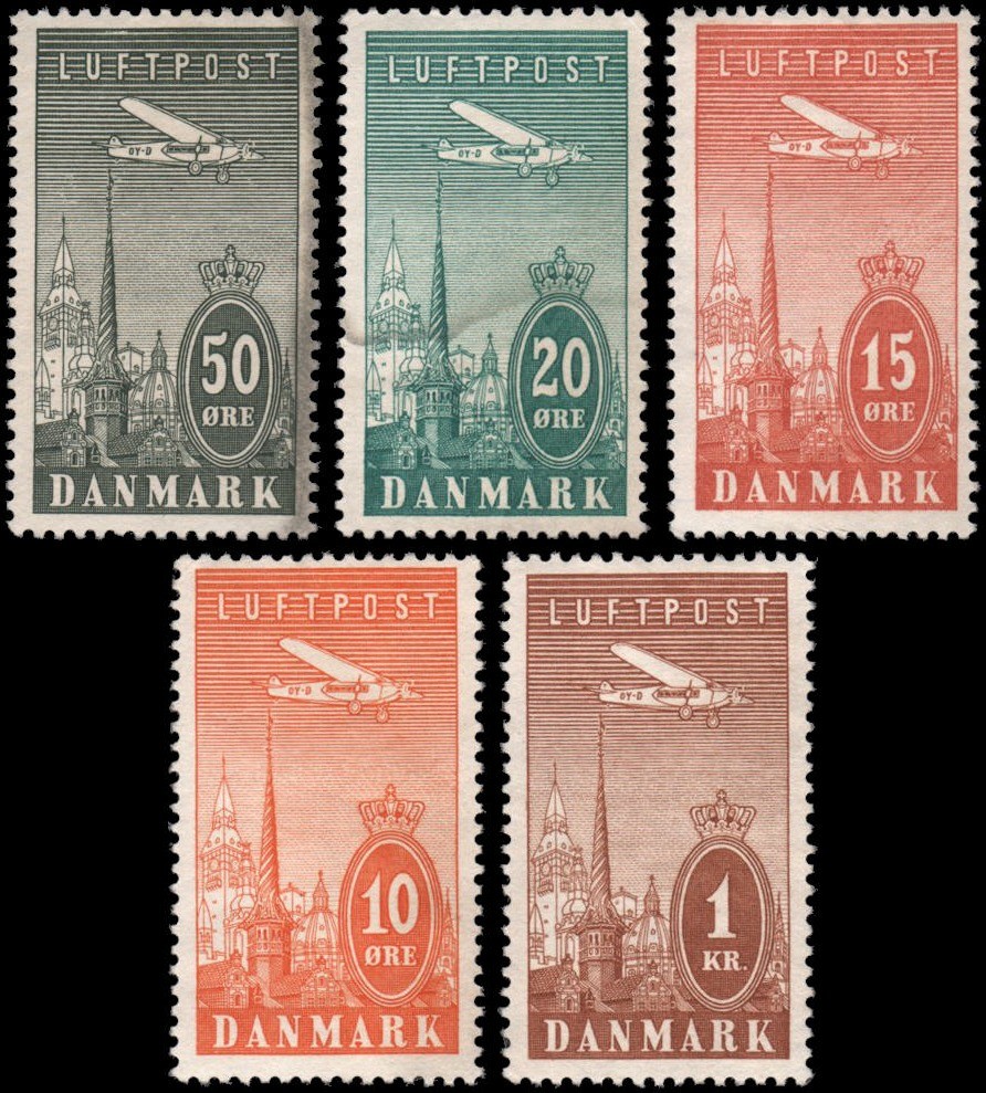 Denmark #C6-C10 set NG