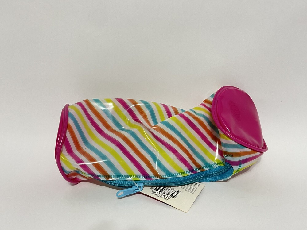 Pencil Pouch, Colorful, Plastic