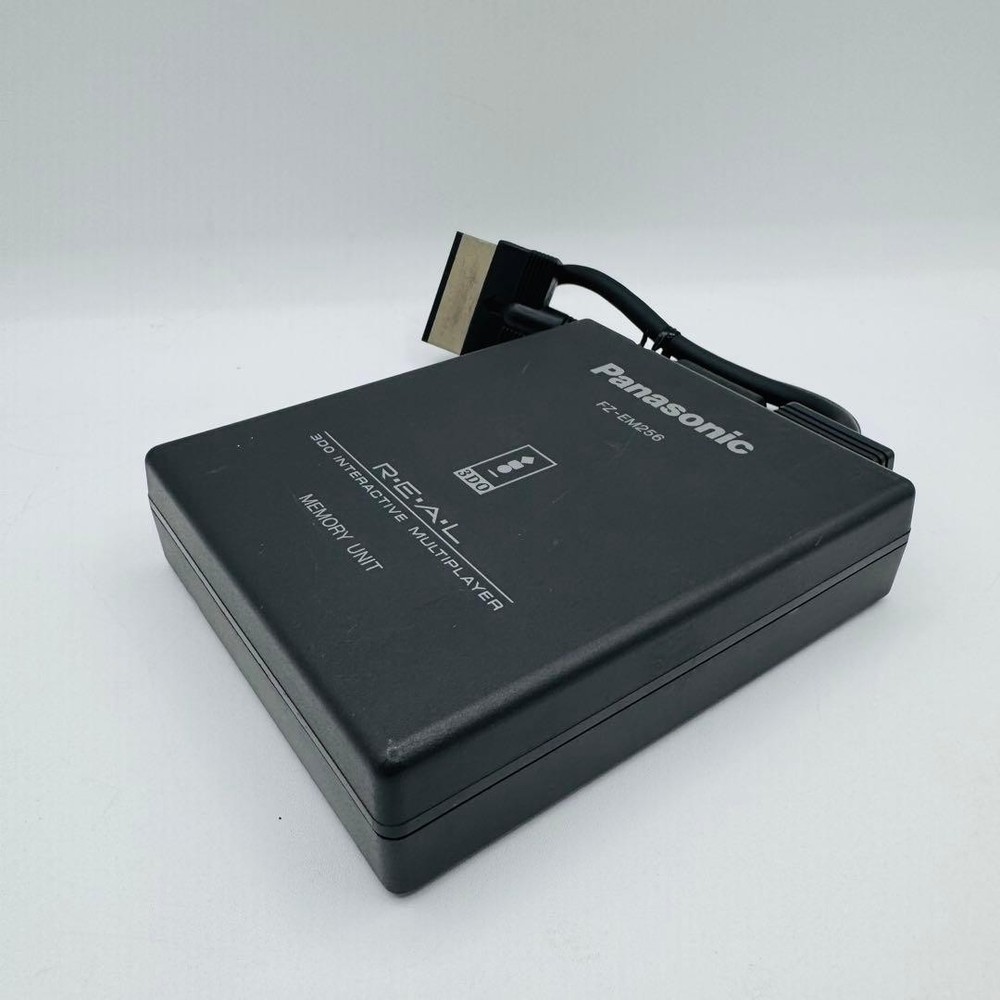 Panasonic 3DO FZ-EM256 External Memory Unit Backup Save Storage Adapter
