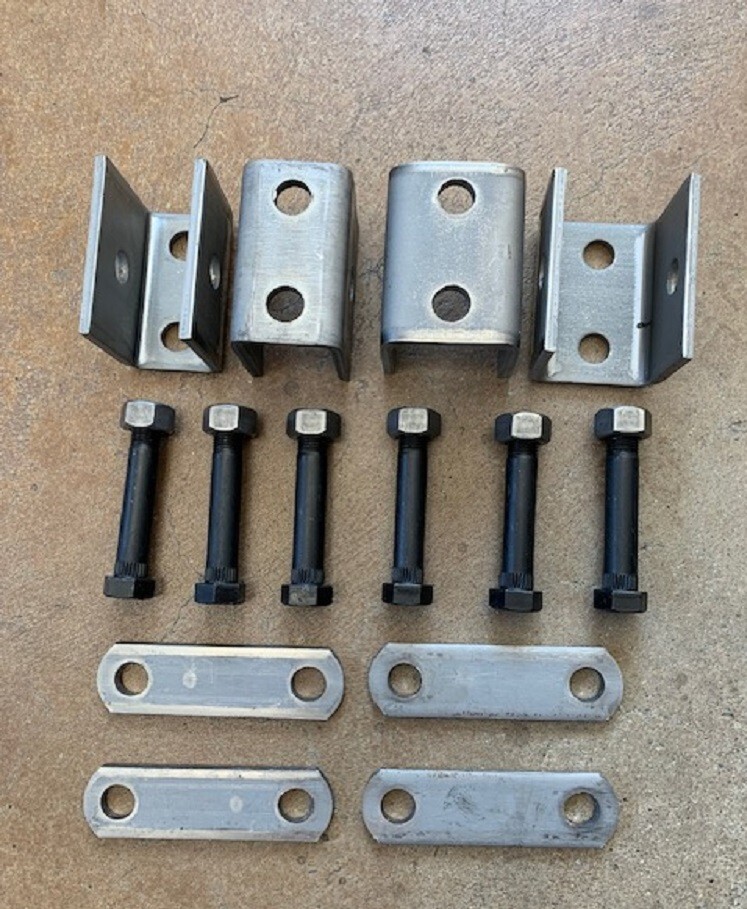 Spring Hanger Kit for Single Axle Trailers' 2K and 3.5K