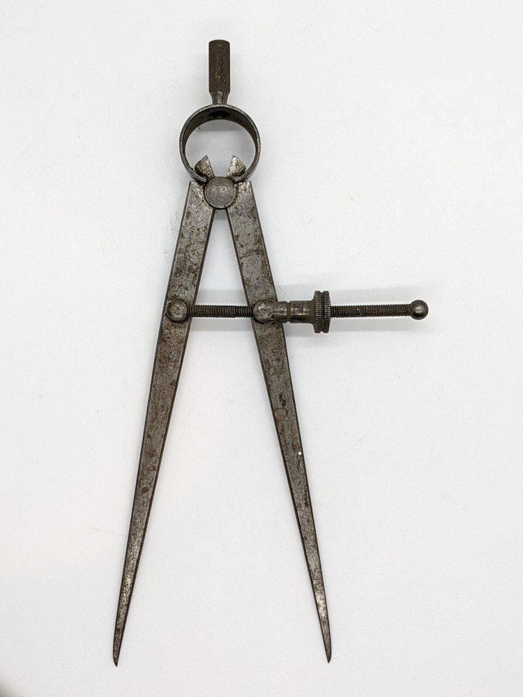 6" INCH DIVIDER COMPASS CALIPER CRAFTSMAN U.S.A.