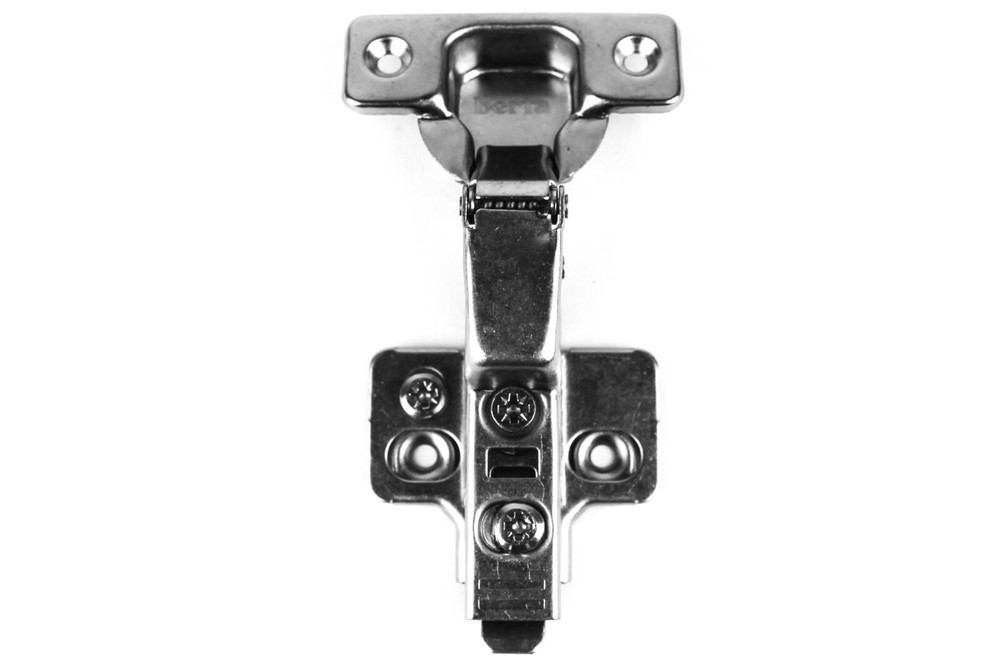 Berta Half Overlay Soft Closing Frameless Cabinet Hinges (40 Pack)