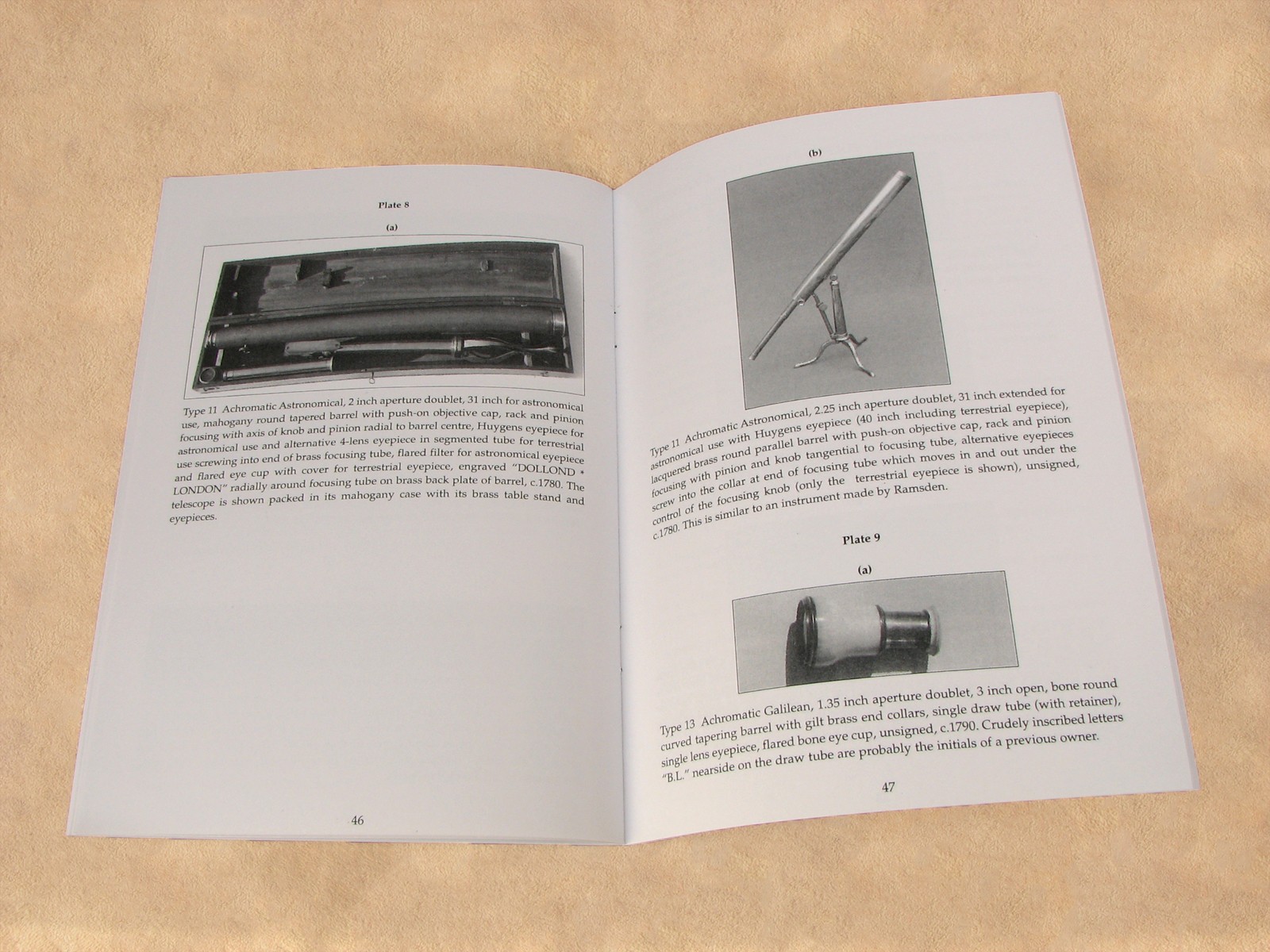 Old Telescopes reference book by Reginald J. Cheetham, a rare study