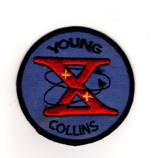 Gemini 10 Program, Astronaut NASA Space Race, Young Collins, Vintage Old Patch