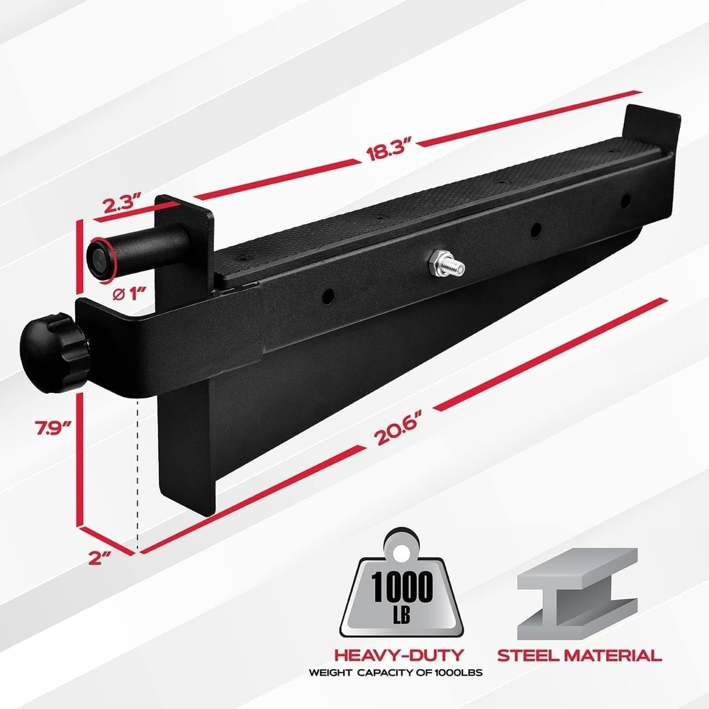 Heavy Duty Power Rack J-Hooks & Attachments