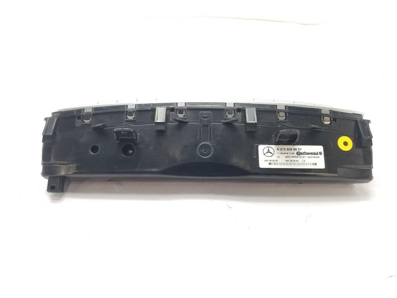 2019 MERCEDES E-CLASS HEATER CONTROL PANEL ASSEMBLY A2139059807