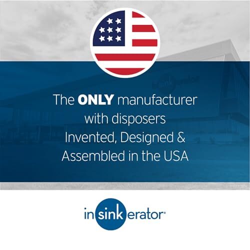 InSinkErator Badger 5 1 2 HP Garbage Disposal Compact Durable Easy Install