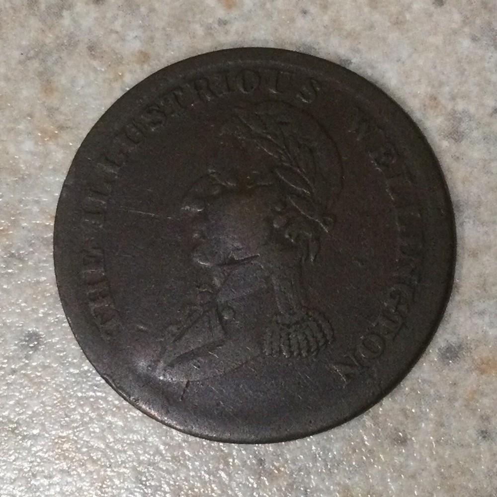 1816  Canada Halfpenny Token WE-10A2
