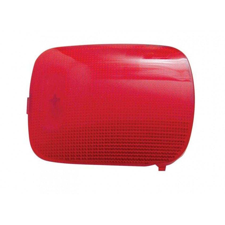 2006 Peterbilt Rectangular Dome Light Lens - Red