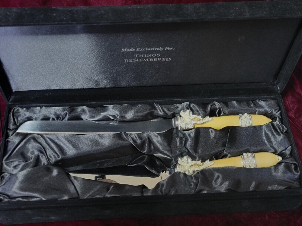 Wedding Cake knife & server Set