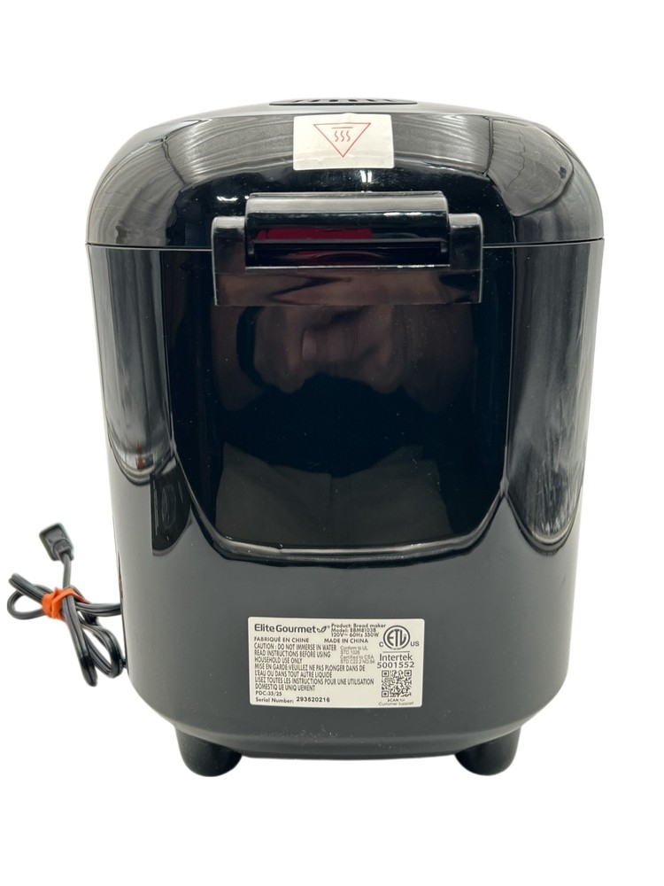 Elite Gourmet EBM8103B Bread Machine