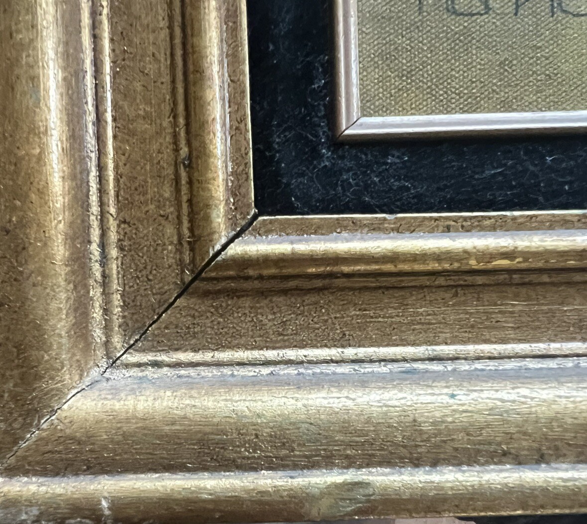 Vintage Painting Butterfly The Beginning Spring Bird Nest Eggs Cottage Cabin