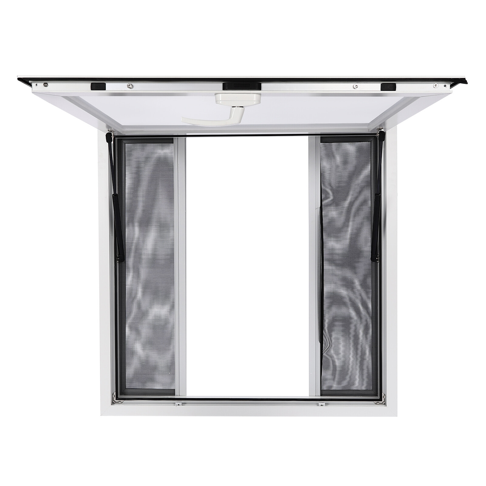 36"L x 36"W Concession Stand Serving Window Food Truck Service Awning w/ Hooks