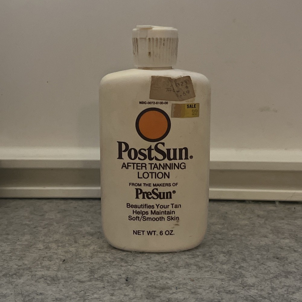 Vintage Post Sun After Tanning Lotion