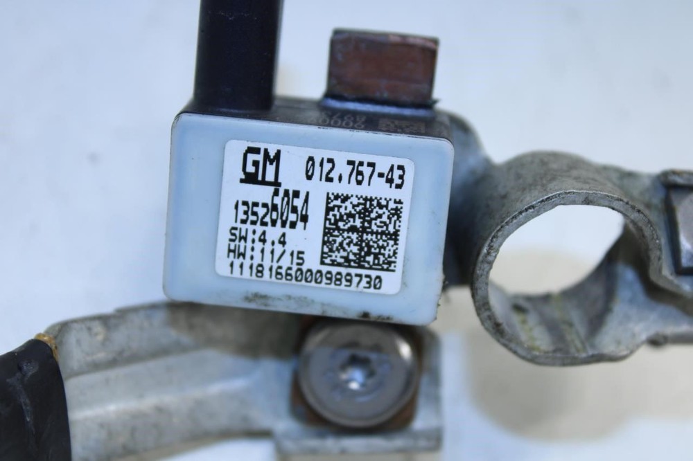 2016-2019 Buick Encore 1.4L Negative Battery Cable w/ Current Sensor 42670997