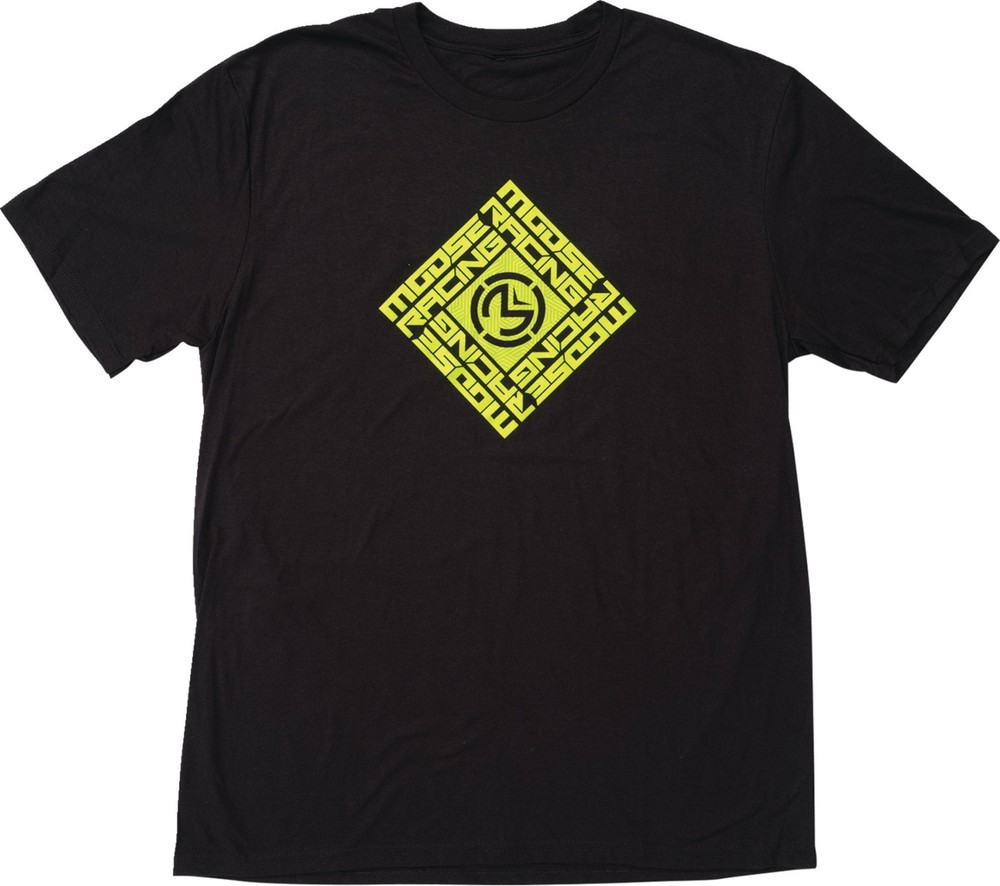 Moose Spin Sync Mens Short Sleeve T-Shirt Black