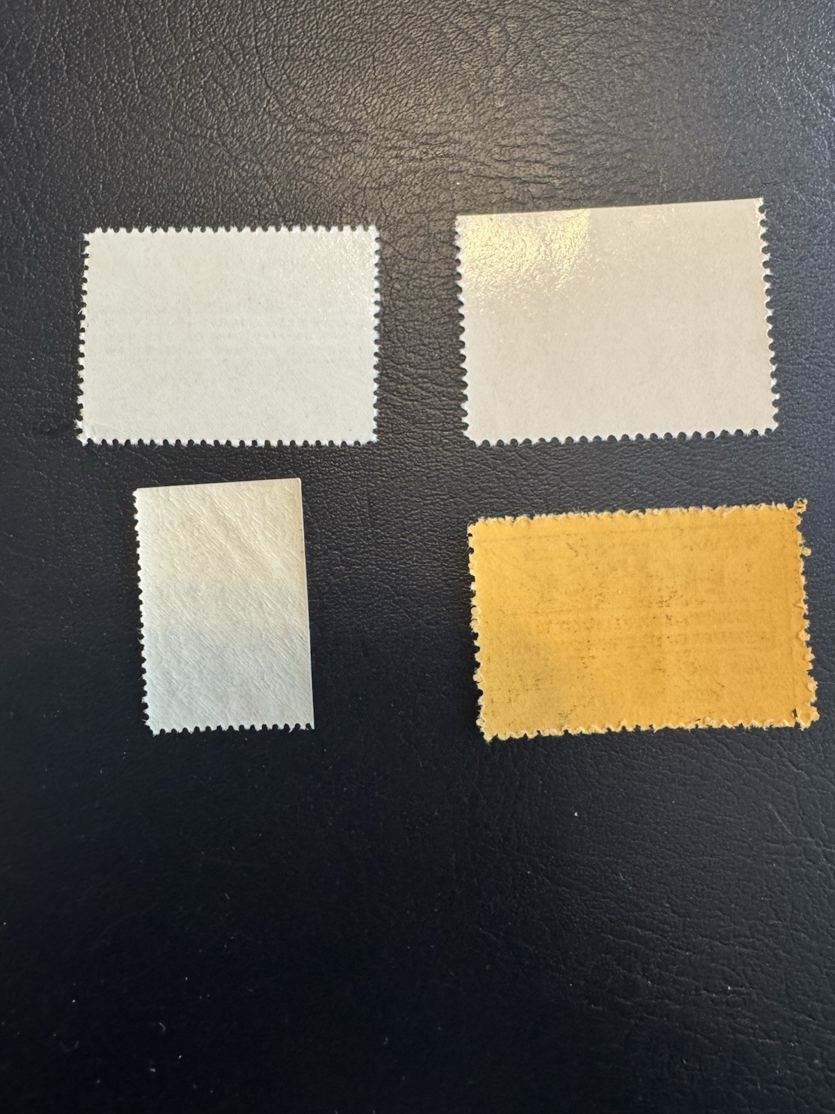 4 US New Mexico Tax Stamps- Unused, Never Hinged, Some Flaws (See Description)